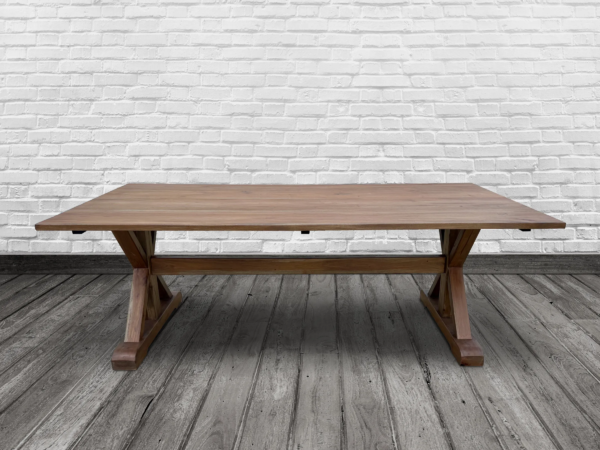 7′ Farmhouse X-Frame Table